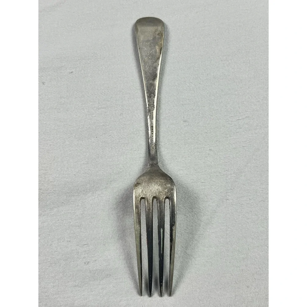 Antique Towle MF'C Co Fork Silver Plate Flatware 4oz 7 Inches‎ Victorian
